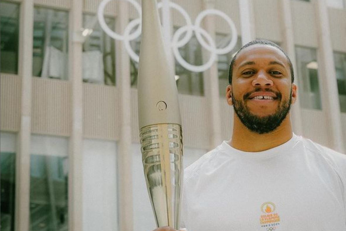 Ciryl Gane has been named honorary torchbearer for the 2024 Olympic ...