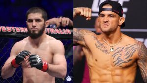 UFC 302, Islam Makhachev and Dustin Poirier