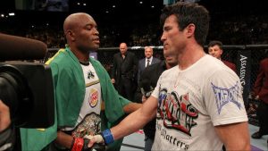 Chael Sonnen and Anderson Silva