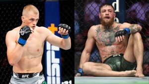 Ian Machado Garry and Conor McGregor