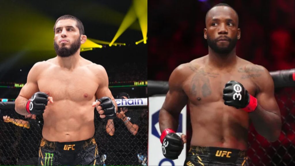 Islam Makhachev and Leon Edwards