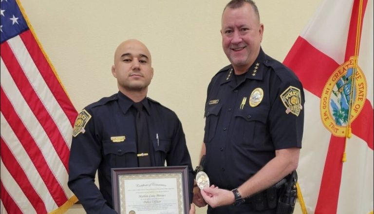 Former UFC star Marlon Moraes sworn in as Davie, FL Police Officer ...