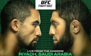 UFC Saudi Arabia, Whittaker vs. Aliskerov, UFC, Start Times, Fight Card