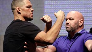 Nate Diaz, Dana White