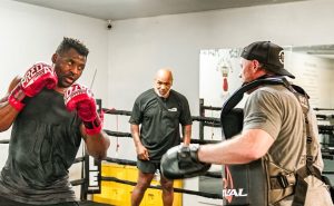 Francis Ngannou and Eric Nicksick