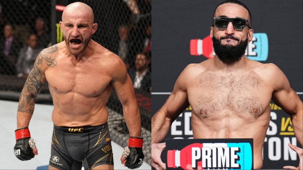 Alexander Volkanovski and Belal Muhammad