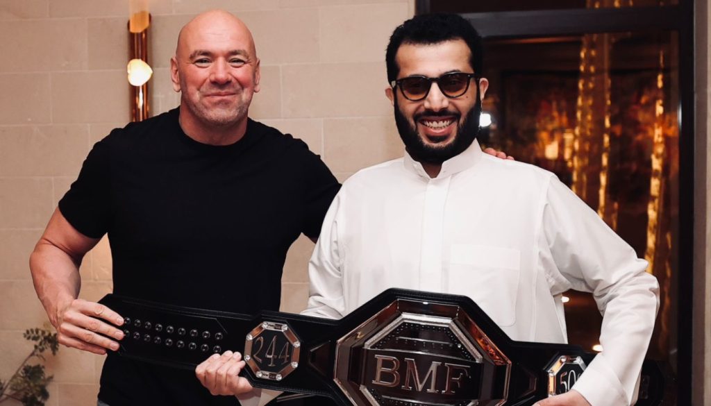 Dana White, Turki Alalshikh