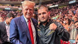 Donald Trump and Khabib Nurmagomedov