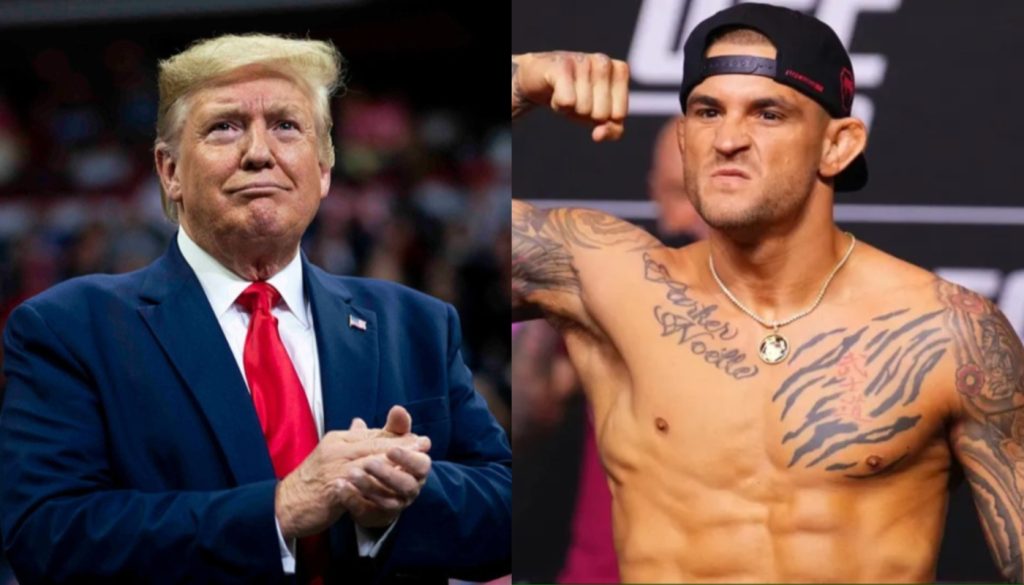 Donald Trump, Dustin Poirier