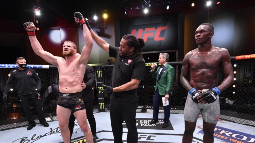 Jan Blachowicz and Israel Adesanya