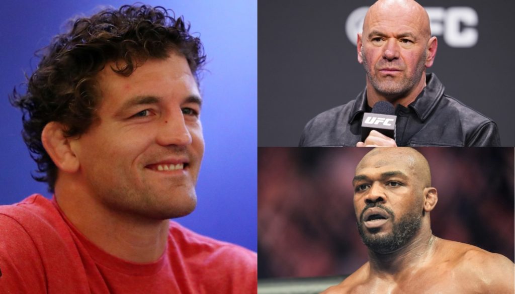 Ben Askren, Dana White, Jon Jones