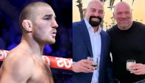 Sean Strickland, Tiki Ghosn, Dana White