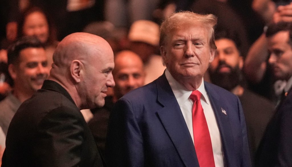 Dana White, Donald Trump