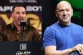 Oscar De La Hoya and Dana White