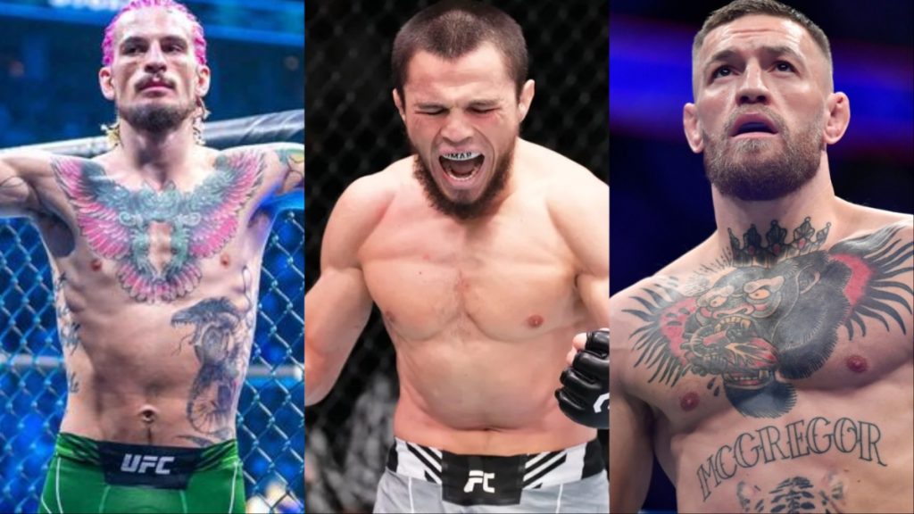 Sean O'Malley Umar Nurmagomedov Conor McGregor