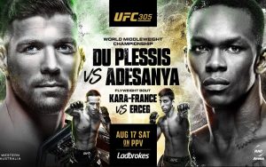 UFC 305, Dricus Du Plessis, Israel Adesanya, UFC, Results