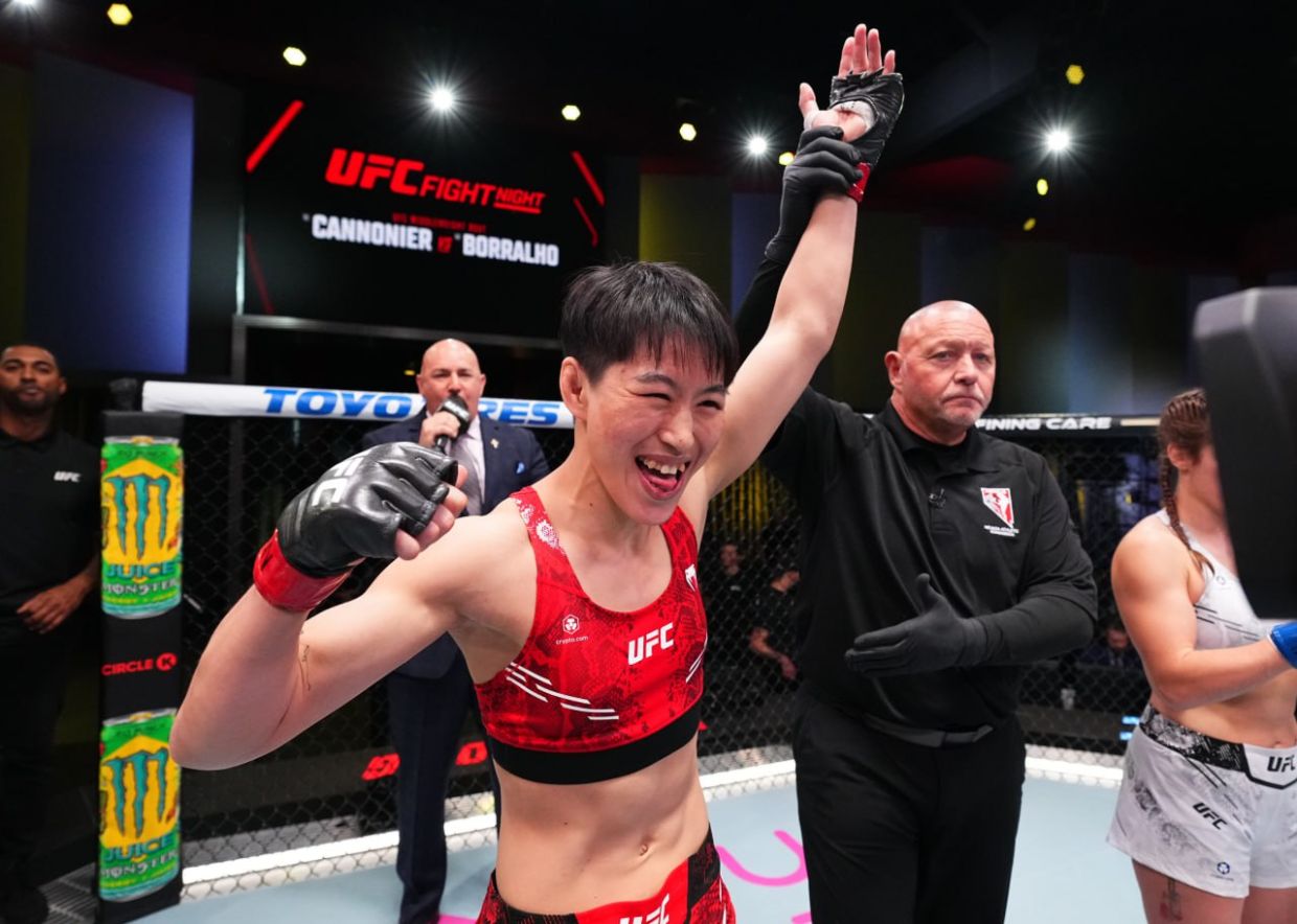 Wang Cong warns Valentina Shevchenko: “My shot is better than hers”