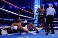 Anthony Joshua knocked down by Daniel Dubois