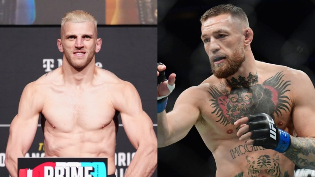 Dan Hooker and Conor McGregor