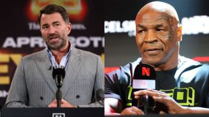 Eddie Hearn and Mike Tyson