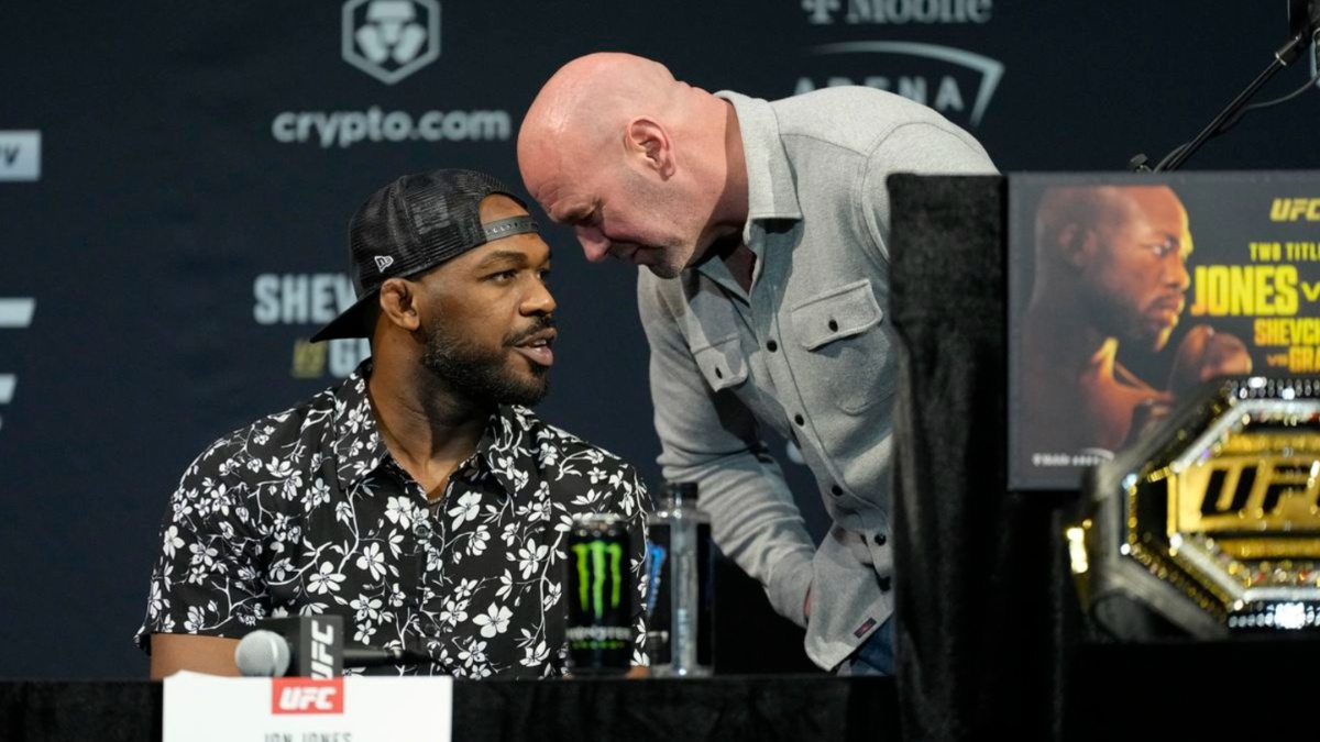 Jon Jones and Dana White