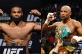 Tyron Woodley and Floyd Mayweather