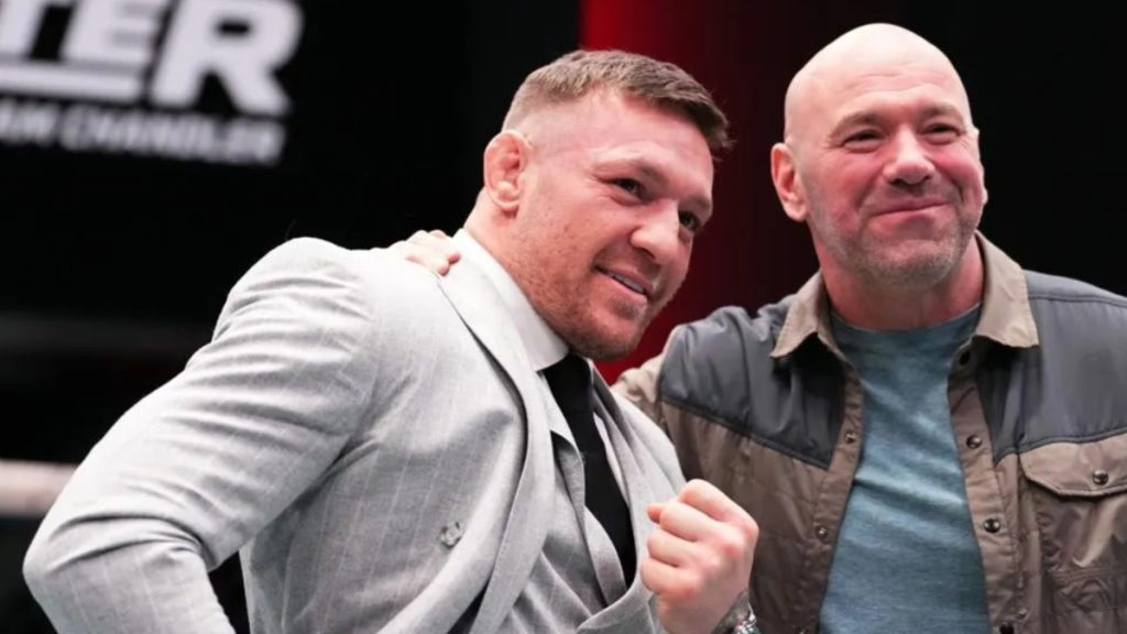 Conor McGregor and Dana White