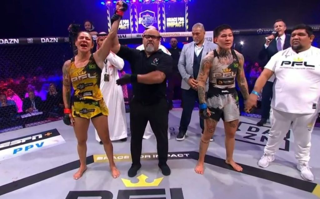 Cris Cyborg, Larissa Pacheco, PFL, Results