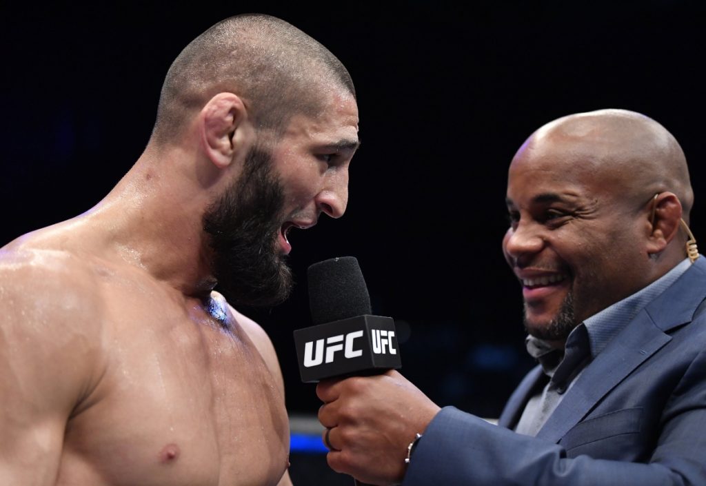 Khamzat Chimaev Daniel Cormier