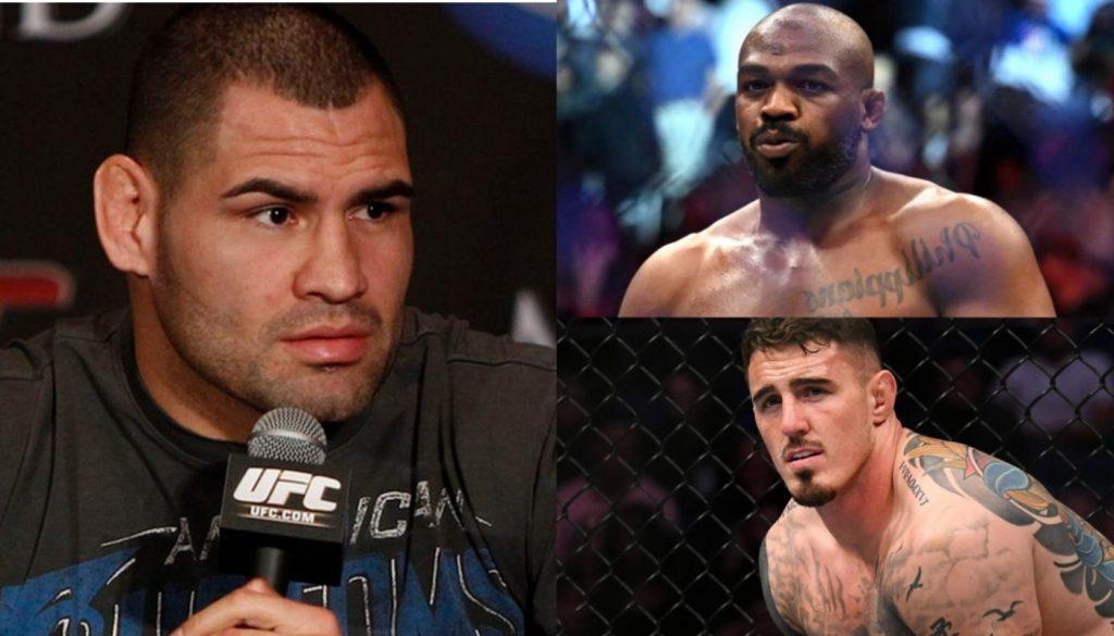 Cain Velasquez, Jon Jones, Tom Aspinall