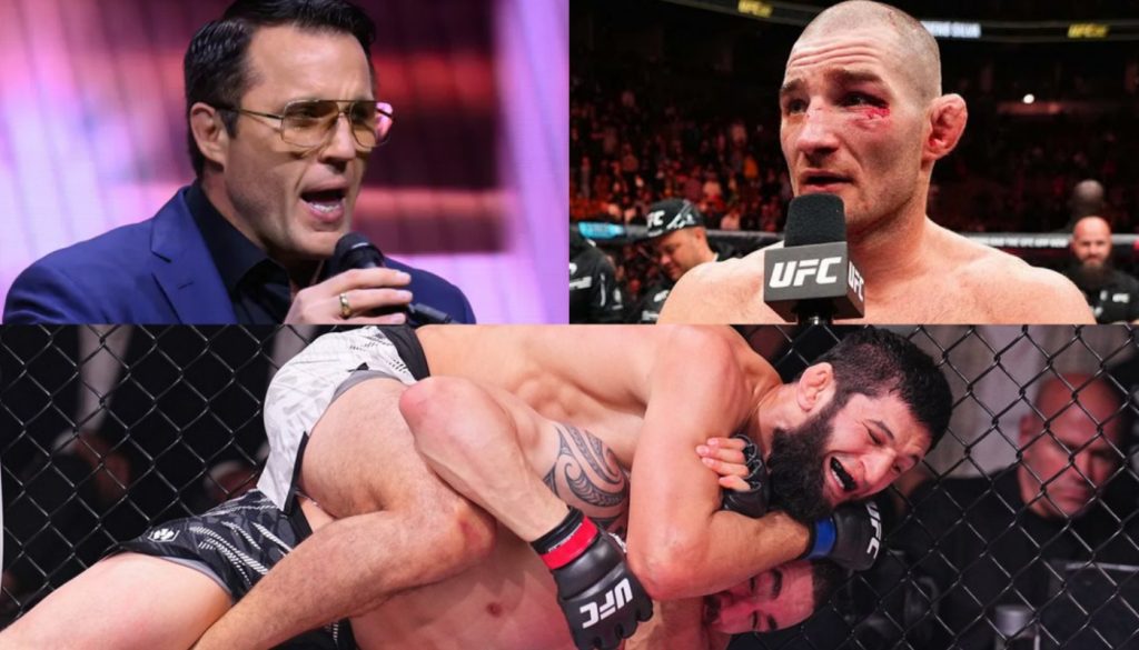 Chael Sonnen, Sean Strickland, Khamzat Chimaev, Robert Whittaker