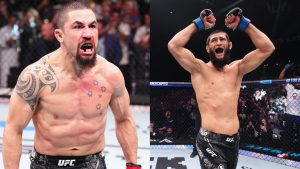 Robert Whittaker and Khamzat Chimaev