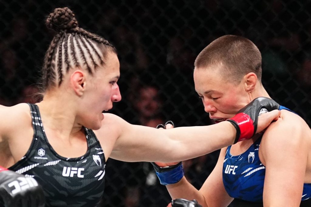 Erin Blanchfield, Rose Namajunas, UFC Edmonton, Results, UFC