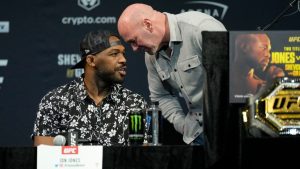 Jon Jones and Dana White, UFC