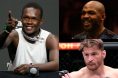 Israel Adesanya, Jon Jones, Stipe Miocic