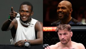 Israel Adesanya, Jon Jones, Stipe Miocic