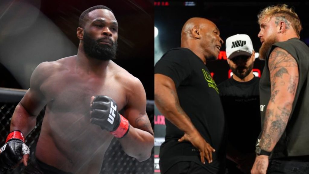 Tyron Woodley, Mike Tyson, Jake Paul