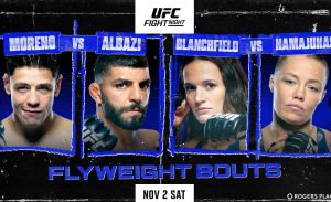 UFC Edmonton, Results, UFC, Brandon Moreno, Amir Albazi