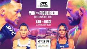 UFC Macau, Results, Petr Yan, Deiveson Figueiredo, UFC, Yan Xiaonan, Tabitha Ricci