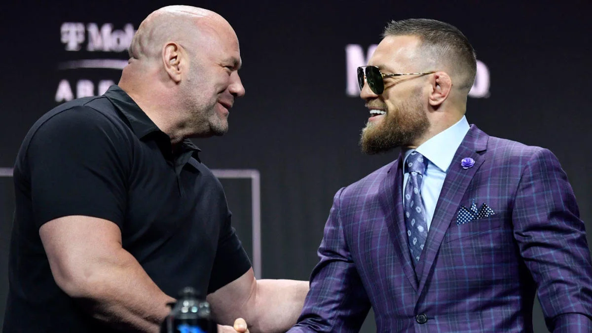 Conor McGregor, Dana White