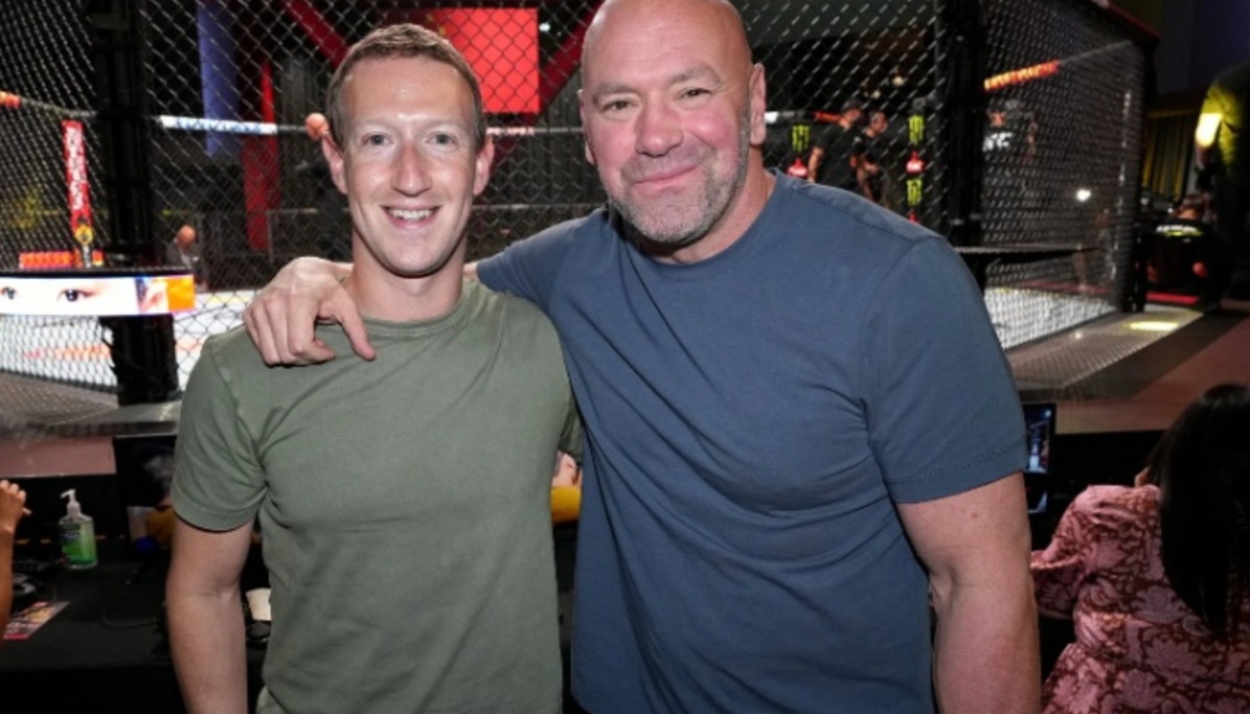 Dana White, Mark Zuckerberg