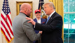 Colby Covington, Dana White, Donald Trump