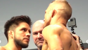 Henry Cejudo, TJ Dillashaw, Dana Whte