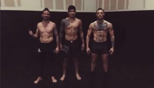 John Kavanagh, Dillon Danis, Conor McGregor