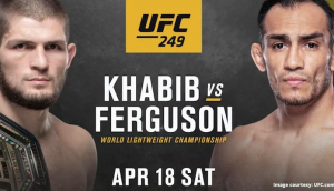 UFC 249 Poster Khabib Tony