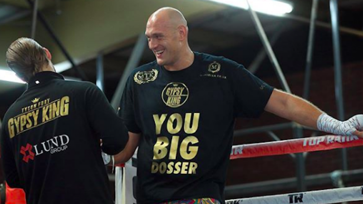 tyson fury dosser t shirt